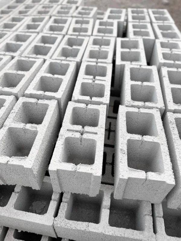 Hollow concrete blocks